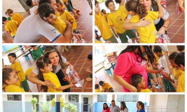 SG Sistemas leva doces para as Crianças do Lar Escola