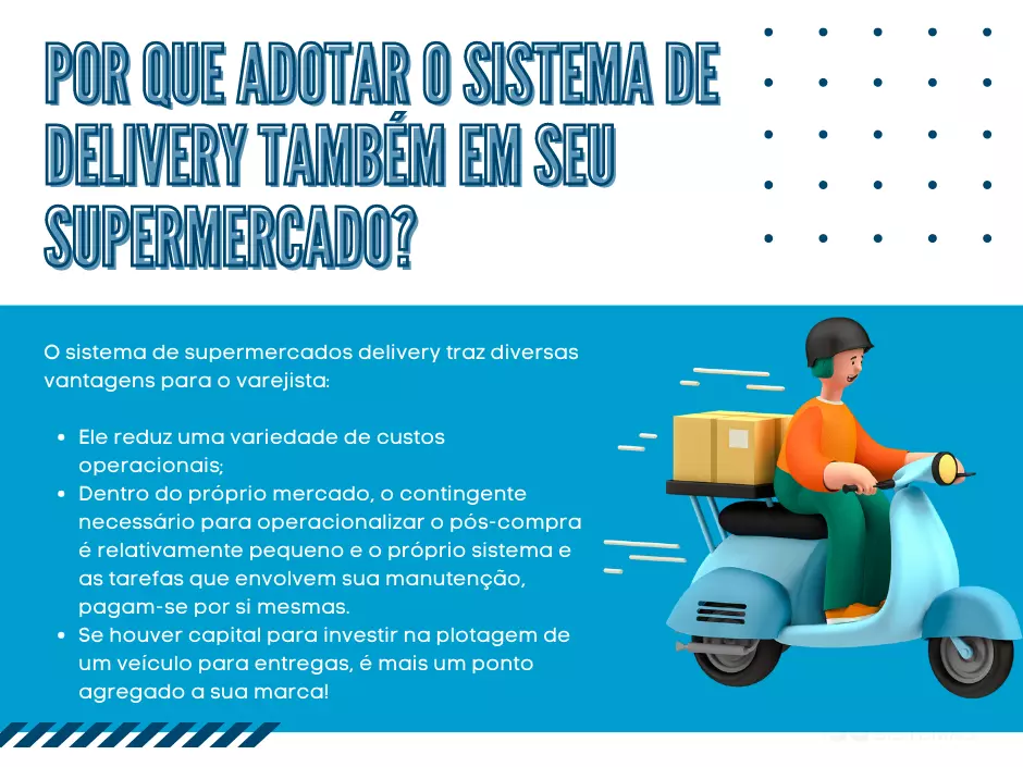 por que adotar o sistema delivery também em seu supermercado?