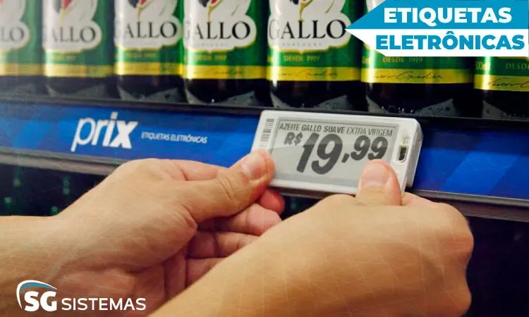 Etiquetas eletrônicas de preço, tecnologias para supermercados