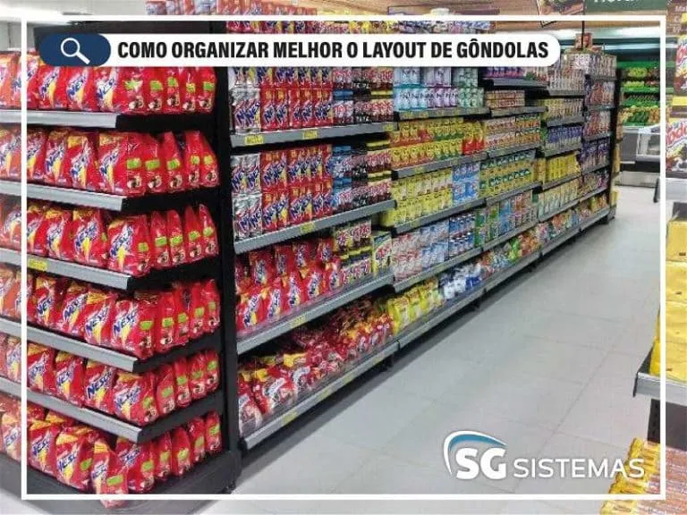 Como organizar melhor o Layout de Gôndolas dentro do supermercado?
