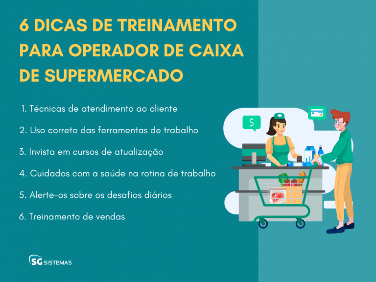 Como treinar um operador de caixa de supermercado