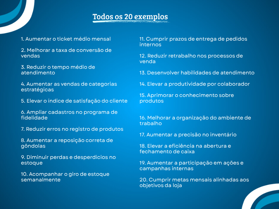 BlogSGSistemas38 Lista de 20 exemplos de melhorias em negócios