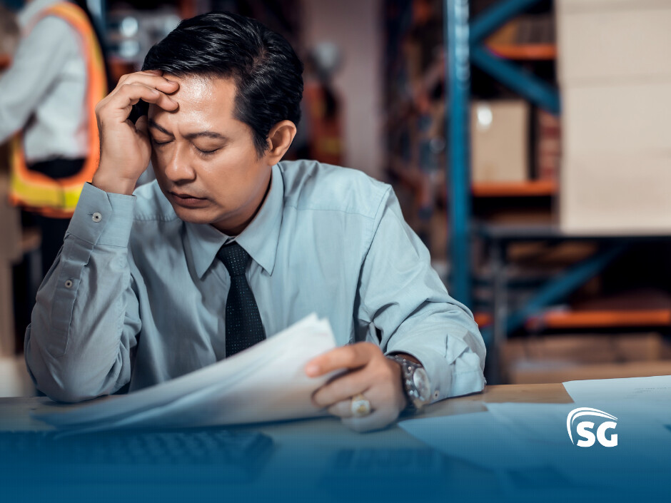 BlogSGSistemas41 Homem preocupado revisando documentos no escritório