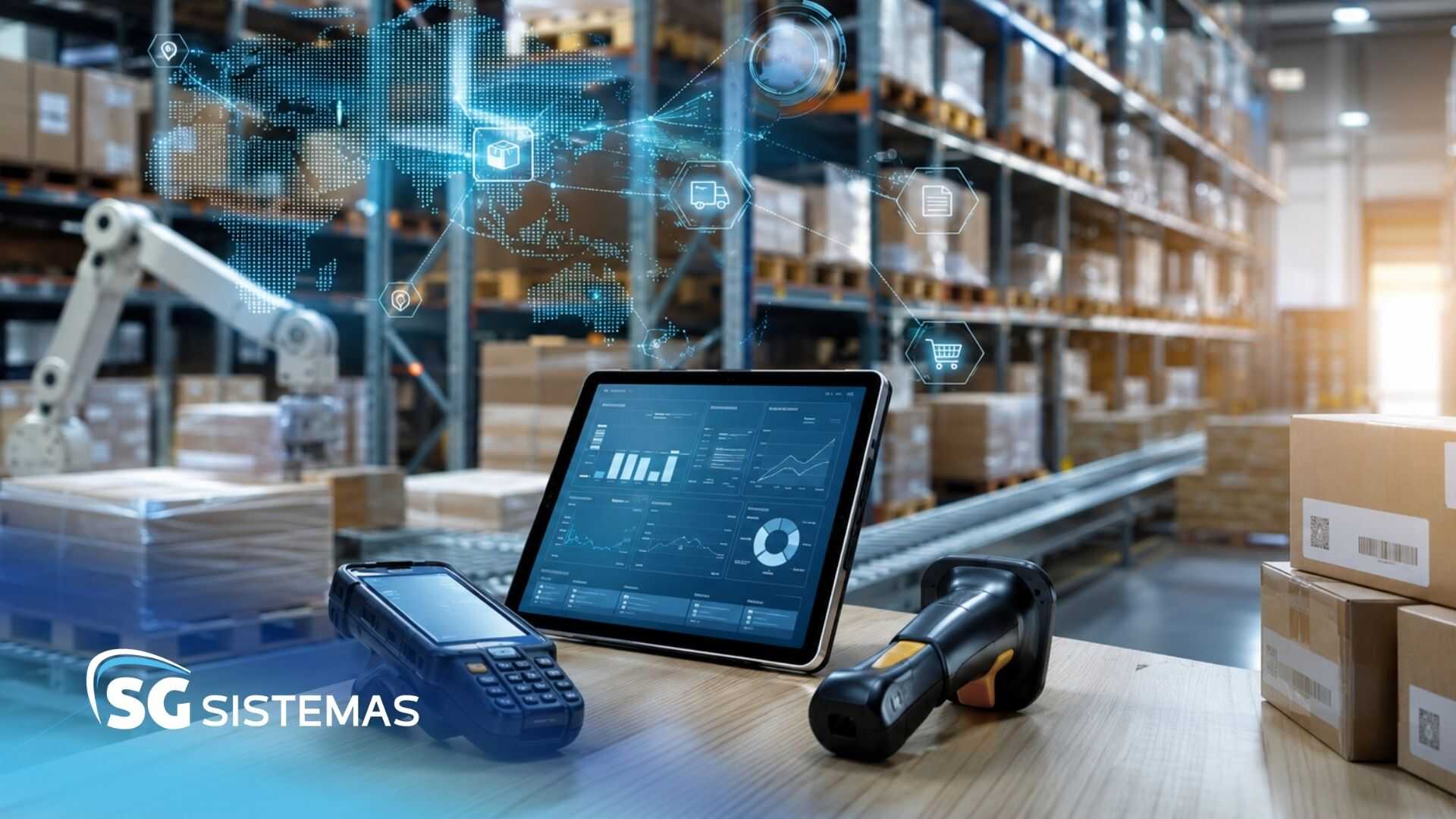 Tecnologia em automação de armazém e gestão de estoques